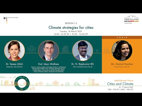 Session 1.2: Climate strategies for cities