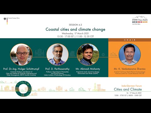 Session 4.2:  Coastal cities and climate change