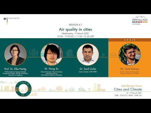 Session 4.1: Air quality in cities